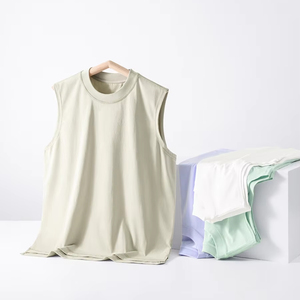 เสื้อกล้ามกีฬาผู้ชายแบบสวมใส่สบาย ระบายอากาศได้ดี เหมาะสำหรับออกกำลังกาย - Product Image 4