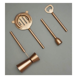 Premium Stainless Steel Kitchen <b>Tools</b> Ladle Knife Spoon Opener Four-piece Set Dishwasher <b>Safe</b> Durable Sustainable Restaurants - Product Image 2