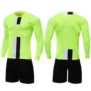 Conjunto de Camiseta y Pantalones Cortos de Fútbol para Hombre, Amarillo, Rojo y Blanco, Manga Larga, Cuello Redondo, Estampado Sublimado, Absorbe la Humedad, Ajuste Atlético, para Todas las Temporadas - Product Image 2