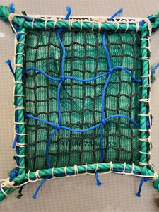 Filet de sécurité tressé de 3 mm, en nylon haute résistance, pour la construction, les sports, les balcons, les escaliers et la protection industrielle - Product Image 3