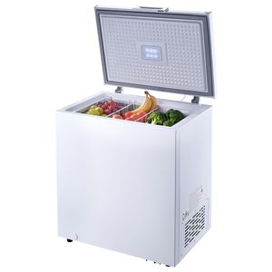 Congelatore Compatto da 5 Piedi Cubi con Apertura Superiore e 2 Cestelli Rimovibili, Congelatore a Pozzetto Regolabile - Product Image 1