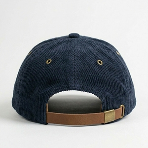 หมวกเบสบอลทรงวินเทจพรีเมียม 6 แผง ผ้าคอร์ดูรอย แบบ Dad Hat ผ้าฝ้ายนุ่ม สายปรับได้ สไตล์สตรีทแวร์ ปักลาย 3 มิติ สำหรับทุกเพศ - Product Image 5