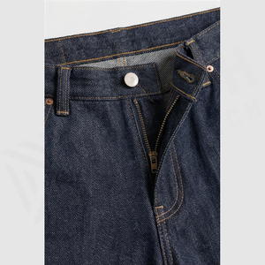 Pantalones Cargo de Mezclilla para Hombre, Cintura Alta, Lavado Oscuro, Corte Holgado, Estilo Utilitario, Jeans Casuales de Otoño - Product Image 4