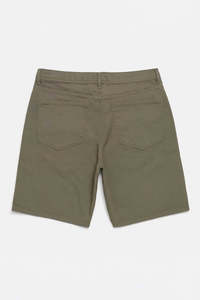 Novedad en Tendencia: Shorts de Mezclilla de Alta Calidad para Hombre, Color Verde Oliva, Diseño Clásico con Bolsillos, Cómodos y Elegantes para un Estilo Urbano - Product Image 2