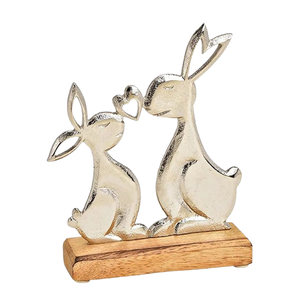 Objets décoratifs en bois et métal, cadeau de Noël, décoration de table de Noël, centre de table pour salle de banquet et fête - Product Image 6