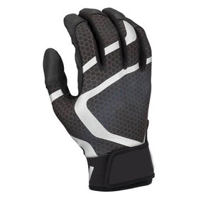 Guantes Profesionales de Bateo de Béisbol con Palma de Cuero Híbrido y Dorso de Spandex Elástico, Fabricante OEM ODM, Exportador de Marca Personalizada - Product Image 2