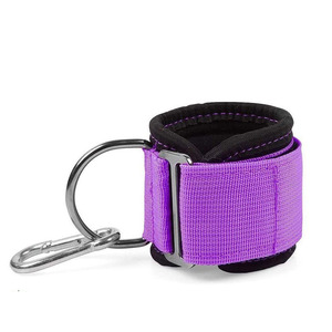 Soft Padded Ankle Straps for Resistance Training Adjustable Cable Cuffs for Hip Abductor and Glute Kickback Exercises - Product Image 3