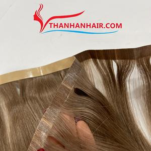 TENDENCIA CALIENTE 100% Acabado Ombre Colores Cinta plana vietnamita Extensiones de cabello humano Sin desprendimiento Sin enredos Lujo Grande en stock - Product Image 2