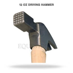 Martillo de 12 oz para el Cuidado de Pezuñas de Caballos, Herramienta Veterinaria para el Clavado de Herraduras - Product Image 2