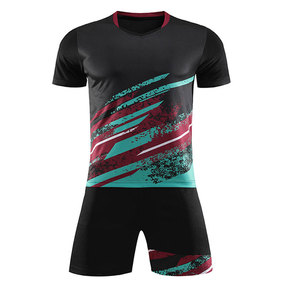Maillots d'entraînement sublimés respirants de haute qualité à séchage rapide pour hommes et femmes, uniformes de tennis de table et vêtements de badminton - Product Image 6