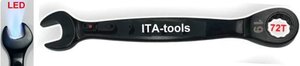 8 mm 72T Combination <b>Wrench</b> with LED - Product Image 4