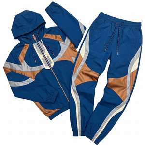 Conjunto Deportivo de Nylon para Mujer, Cortavientos, Impermeable y Transpirable, con Capucha y Pantalones, Dos Piezas - Product Image 6