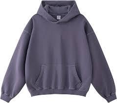 Sudaderas con capucha de felpa francesa para hombre, al por mayor, lisas, con hombros caídos, estilo hip hop, sudadera con capucha, bordado personalizado, tallas grandes - Product Image 2