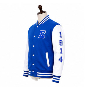 Fabricant de vestes universitaires personnalisées en gros, vestes Letterman haut de gamme, vêtements avec logo brodé personnalisé, veste bomber - Product Image 3