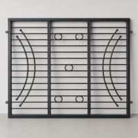 Rejas de Hierro Antirrobo para Ventanas Fijas, Impermeables, para Exteriores, Diseño Minimalista, Precio de Fábrica, Venta al por Mayor, Sparxwizz