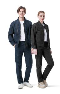 [MARK] OEM/ODM Marca Coreana MK-B001J/P Conjunto de Chaqueta y Pantalones de Mezclilla Ligeros, Cómodos y Frescos para Trabajo y Moda - Product Image 2