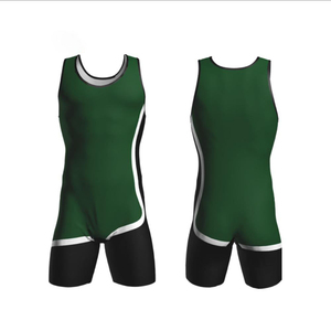 Combinaisons de lutte personnalisées, imprimées par transfert thermique, extensibles, à séchage rapide, respirantes, vêtements de sport professionnels - Product Image 4