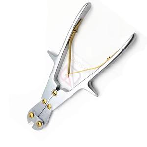 <b>Stainless</b> <b>Steel</b> <b>Pin</b> Wire Cutter | Heavy-Duty Industrial Cutting Tool with Gold Nuts & Spring Action Manual Use, High Performance - Product Image 2