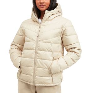Custom Quilted Puffer <b>Jacket</b> for <b>Women</b> Outdoor <b>Waterproof</b> Hooded with Fur Lining Casual <b>Winter</b> Outerwear 2026 - Product Image 1