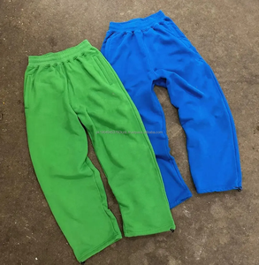 Streetwear Vintage Sweatsuits Unisex <b>Oversized</b> Blue <b>Sweatpants</b> and Hoodies Sets 2024 Y2k Men Clothes Green Tracksuit - Product Image 5