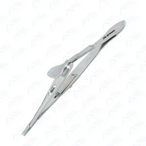 Portaagujas de Acero Inoxidable de Alta Calidad para Microcirugía, 5.25 Pulgadas, Portaagujas Oftálmico Kalt - Product Image 5