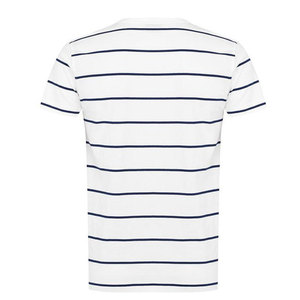 T-shirt en coton pour homme, décontracté, respirant, coupe ample, style urbain tendance, manches courtes, à porter en été - Product Image 3