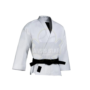 Uniforme de Judo Personalizado para Hombre, Cosido a Medida, Ropa Casual Ligera, Duradera, Antiarrugas, Transpirable y Cómoda, 100% - Product Image 4