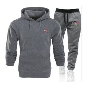 Conjunto Deportivo de Dos Piezas para Hombre con Logotipo Bordado Personalizado al por Mayor, Traje Deportivo con Bloques de Color, Chaqueta y Pantalón - Product Image 3