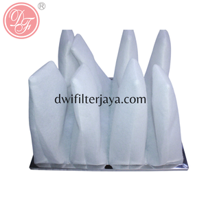 Filtre à air primaire à poche en coton, nouvelle génération, personnalisable en usine, efficacité moyenne, F5 G3/G4 pour salle blanche - Product Image 3