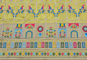 Coding <b>Embroidery</b> <b>Fabric</b> Beaded <b>Fabric</b> Chiffon <b>Embroidery</b> <b>Fabric</b> For Dresses Boutiques Brands Wholesale Export Textile Supply <b>UK</b> - Product Image 6