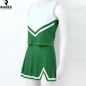 Nouveaux uniformes de cheerleading pour filles de qualité supérieure, 100% polyester 220g, impression numérique, couleur/taille personnalisée - Product Image 5