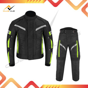 Chaqueta de senderismo con patchwork para hombre, informal, de manga larga, para motociclismo y carreras de autos - Product Image 2