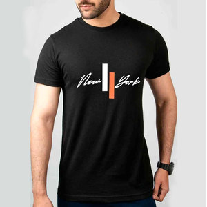 T-shirt Homme Respirant de Qualité Supérieure, Tendance, Col Rond, Manches Courtes, Coupe Classique, Nouveau Design, Impression Logo Personnalisé - Product Image 5