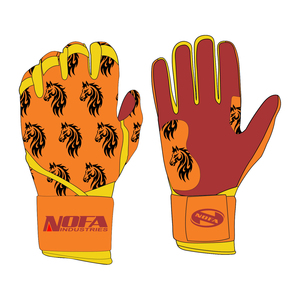 Guantes de Bateo de Béisbol Personalizados de Cuero para Zurdos, Fabricante OEM ODM con Colores Personalizados - Product Image 6