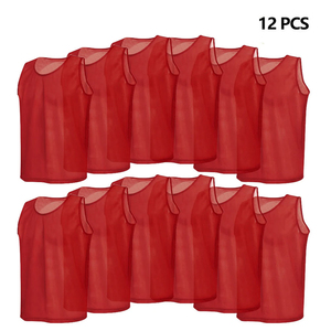 Chalecos de Entrenamiento de Fútbol Personalizados para Adultos, Transpirables, de Secado Rápido, Antibacterianos, Ecológicos, Tops Deportivos de Malla para Entrenamiento de Invierno - Product Image 4