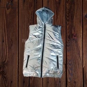 Superior Quality <b>Silver</b> half sleeves <b>jacket</b> for Men and Women Quick Dry Breathable <b>Jacket</b> Comfortable <b>Silver</b> half sleeves <b>jacket</b> - Product Image 4