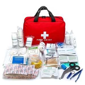 Botiquín de primeros auxilios completo, caja de suministros médicos de emergencia para el hogar, oficina, viajes, seguridad al aire libre y cuidado de lesiones - Product Image 1