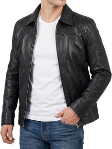 Vestes en cuir de haute qualité pour hommes/femmes, look tendance et mode quotidienne, style streetwear, vestes d'hiver - Product Image 2