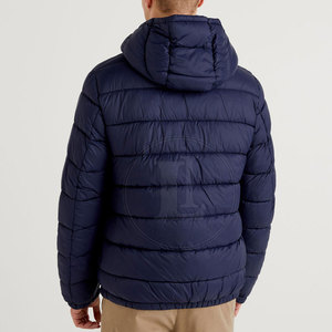 Wholesale Price Custom Made <b>Lightweight</b> Breathable <b>Puffer</b> Winter <b>Jacket</b> with Front Logo High Quality - Product Image 4
