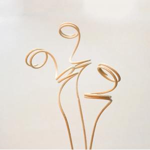 Difusores de fragancia de lujo con varillas curvas de ratán natural, varillas difusoras de aceites esenciales personalizadas. - Product Image 2