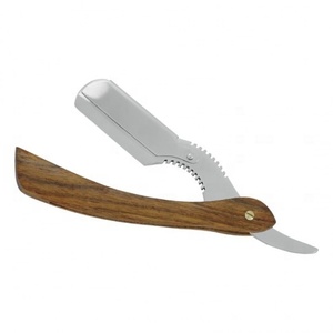 คุณภาพสูง Professional ขอบตรงมีดโกนไม้โดยหินสีเทา - Product Image 5