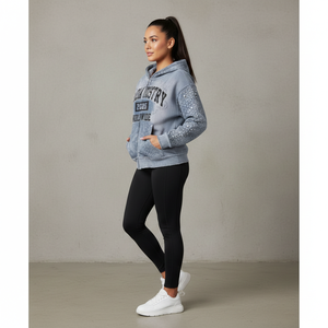 Factory Wholesale Custom Men’s <b>Zip</b> <b>Up</b> <b>Hoodie</b> 100% Cotton Distressed Embroidery Printed <b>Hoodie</b> OEM ODM Men’s Zipper <b>Hoodie</b> - Product Image 3