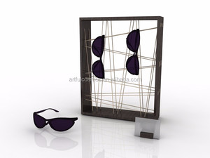2025 moderne élégant personnalisé magasins de détail Transparent acrylique présentoir lunettes de soleil vitrine avec tiroirs - Product Image 3