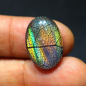 Monarch Opal Doublet Gemstone Rainbow <b>Fire</b> Opal Handmade <b>Stone</b> Jewelry <b>Fire</b> Opal Doublet Monarch Style Ring Colorful Opal <b>Gems</b> - Product Image 3