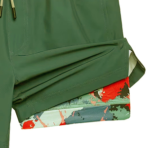 Shorts de sport pour adultes en polyester de qualité supérieure, coupe confortable, séchage rapide, design personnalisé, pour usage quotidien et entraînement, vente en gros - Product Image 3