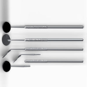 Dentist Instruments Manual Stainless Steel Dental Mirror Tweezers Tooth <b>Probe</b> Tartar Remover CE ISO Certified By Grip Surgical - Product Image 4