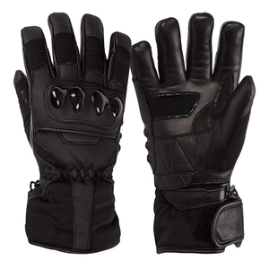 Guantes de Motociclismo Cómodos y Ligeros, Resistentes al Viento, de Cuero, Diseño Personalizado, Unisex, para Venta en Línea - Product Image 1