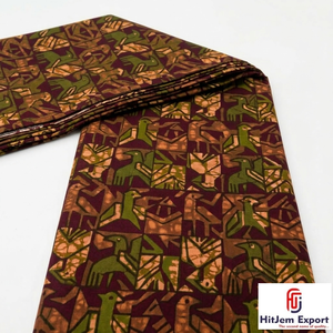 High Quality Multicolor African Wax Print & Ankara Cotton Fabric for Traditional Wear and Crafts Botswana - Product Image 6