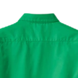   Chemise à manches longues pour femmes, facile d'entretien, couleur verte, boutonnée devant, chemisier décontracté pour le travail, mélange de coton, tenue de bureau formelle, mode féminine - Product Image 2
