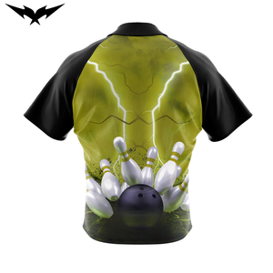 Camiseta de Hombre de Manga Corta Personalizada con Nombre de Equipo, Jersey de Boliche Sublimado Personalizado al por Mayor para Unisex - Product Image 4